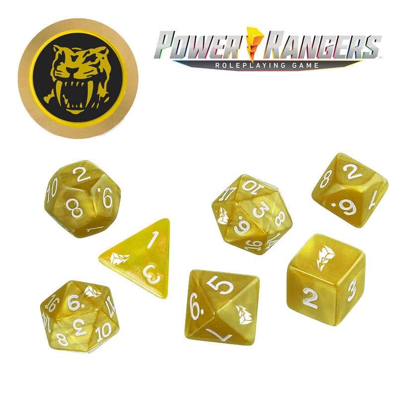 Power Rangers RPG Dice Set Yellow (RPGs)