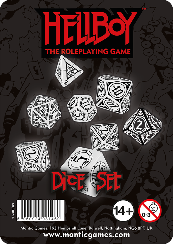 Hellboy RPG Dice Set (Miniatures)