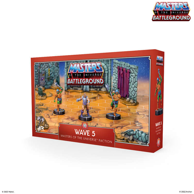 Masters of the Universe Battleground Wave 5 Masters of the Universe Faction US (Miniatures)