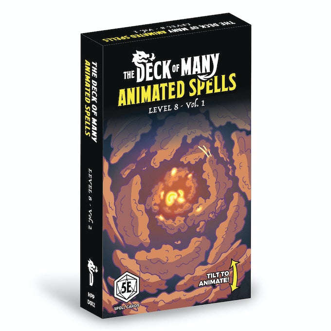 Deck of Many Animated Spells Level 8 Volume 1 5E (RPGs)