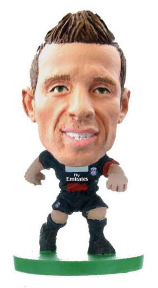 Soccerstarz - Paris St Germain Yohan Cabaye Home Kit (2015 version) (Figures)