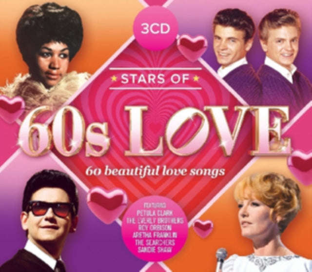 Various Artists - Stars Of 60S Love - 60 Beautiful Songs (CD)