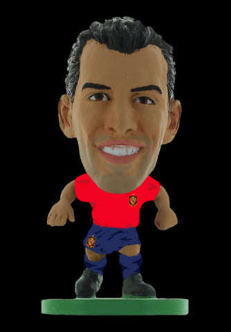 SoccerStarz - Spain Sergio Busquets - Home Kit (Figure)