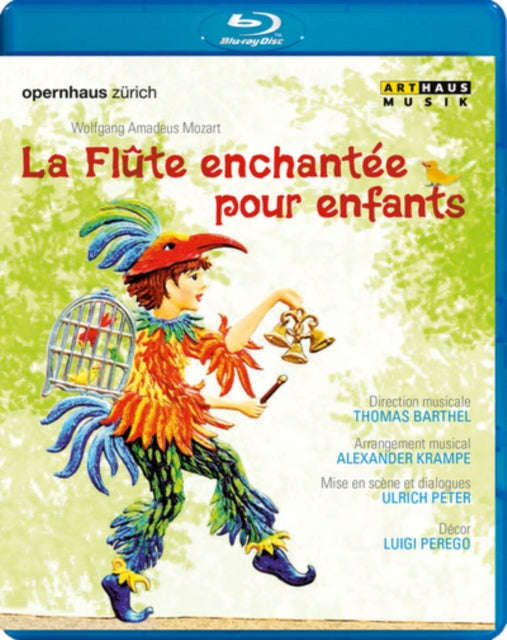 Orchestra Of The Zurich Oper - La Flute Enchantee Pour Enfant (Blu-ray)