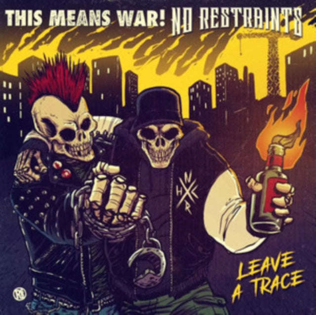 This Means War / No Restraints - Leave A Trace (Split Album) (Translite Orange Vinyl) (Vinyl)