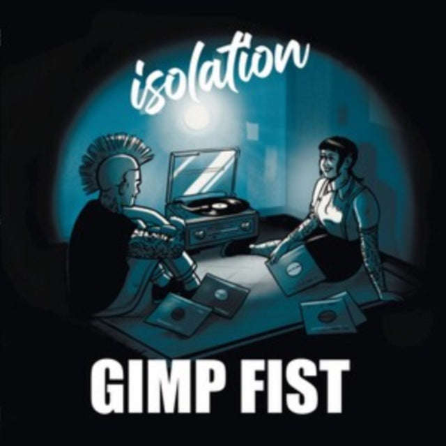 Gimp Fist - Isolation (Transparent Blue/White Splashes Vinyl) (Vinyl)