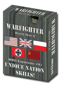 Warfighter WWII Exp 41 Unique Nation Skills 1 (Board Games)