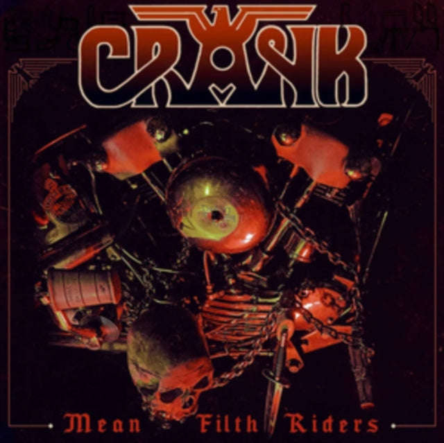 Crank - Mean Filth Riders (Red Vinyl) (Vinyl)