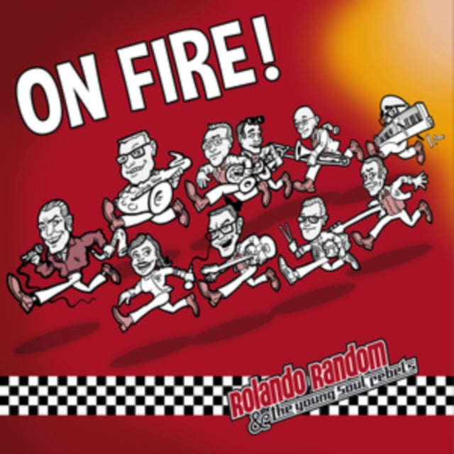 Rolando Random & The Young Soul Rebels - On Fire (Eco Vinyl) (Vinyl)