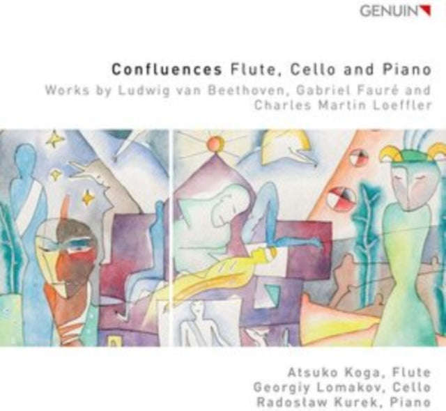 Koga / Lomakov / Kurek - Confluences - Flute. Cello And Piano: Works By L.V. Beethoven. Gabriel F...