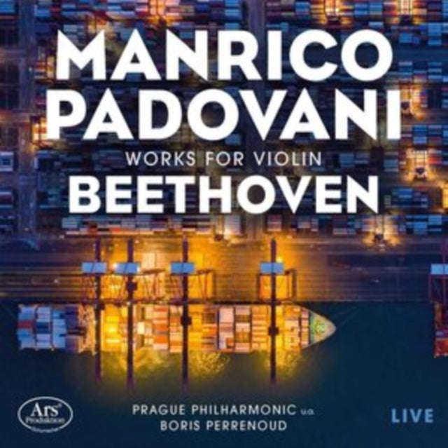 Manrico Padovani / Prague Philharmonic / Boris Perrenoud - Beethoven: Works For Violin (CD)