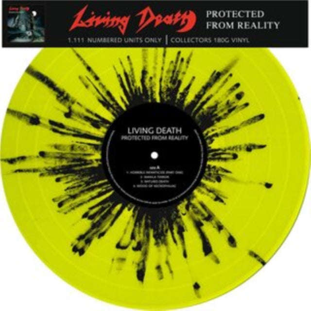 Living Death - Protected From Reality (The Original Album) (Splatter Vinyl) (Vinyl)