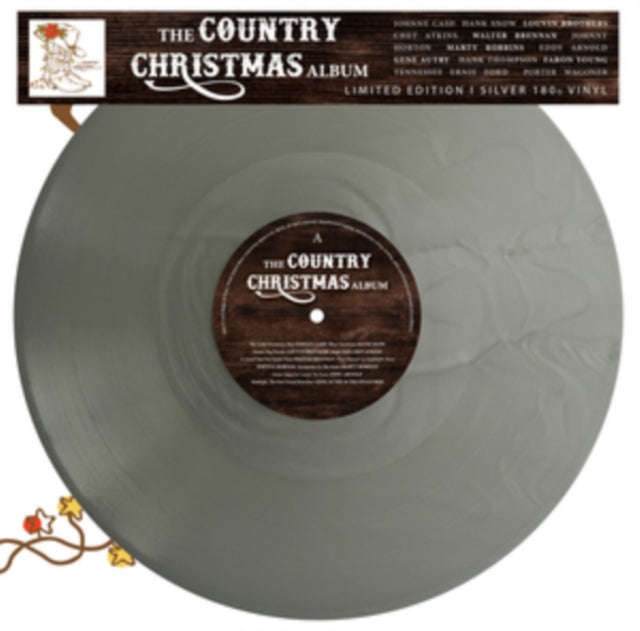 Various Artists - The Country Christmas Album (Silver Vinyl) (Vinyl)
