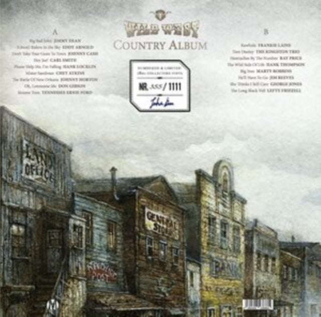 Various Artists - Wild West Country Album (Marbled Vinyl) (Vinyl)