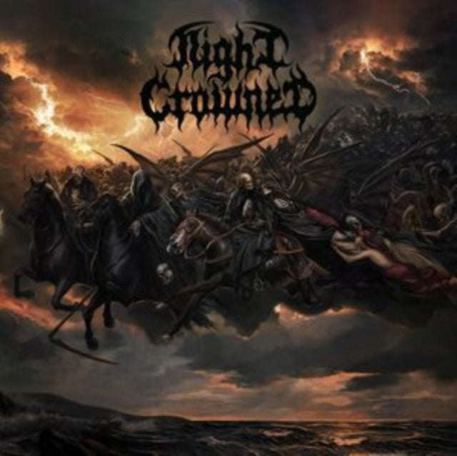Night Crowned - Tales (Red Marbled Vinyl) (Vinyl)