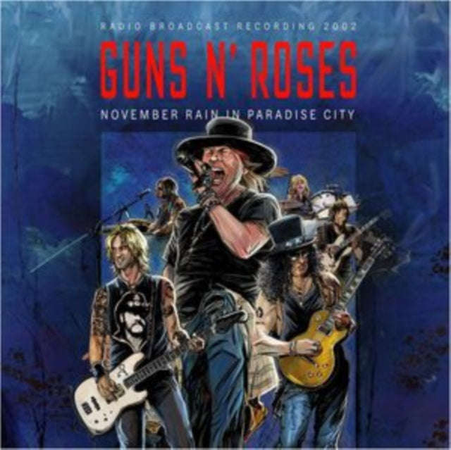 Guns N Roses - November Rain In Paradise City (Blue Vinyl) (Vinyl)