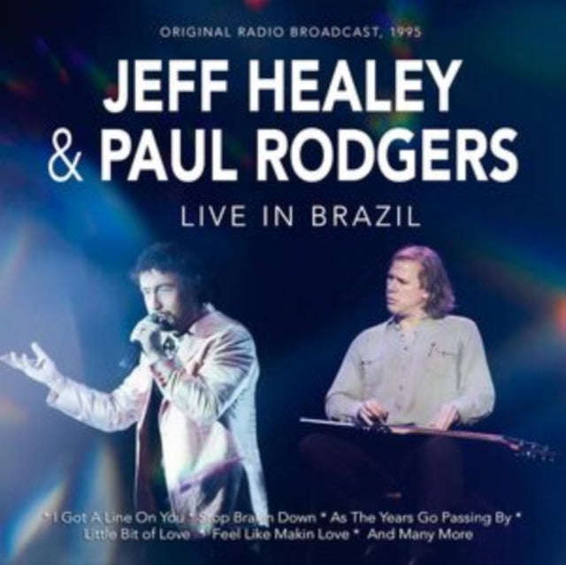 Jeff Healey & Paul Rodgers - Live In Brazil (CD)