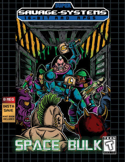 Neon Lords of the Toxic Wasteland RPG Space Bulk (RPGs)