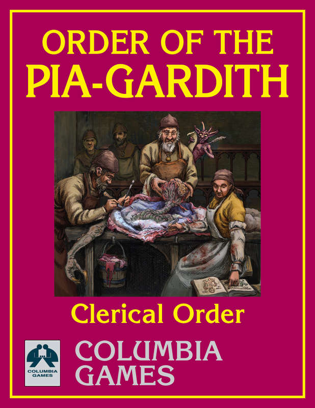 Harnmaster Ilvir Order of the Pia-Gardith (Board Games)