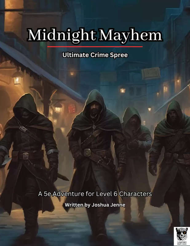 Midnight Mayhem Ultimate Crime Spree (RPGs)