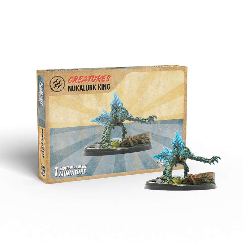 Fallout Wasteland Warfare Creatures Nukalurk King (RPGs)