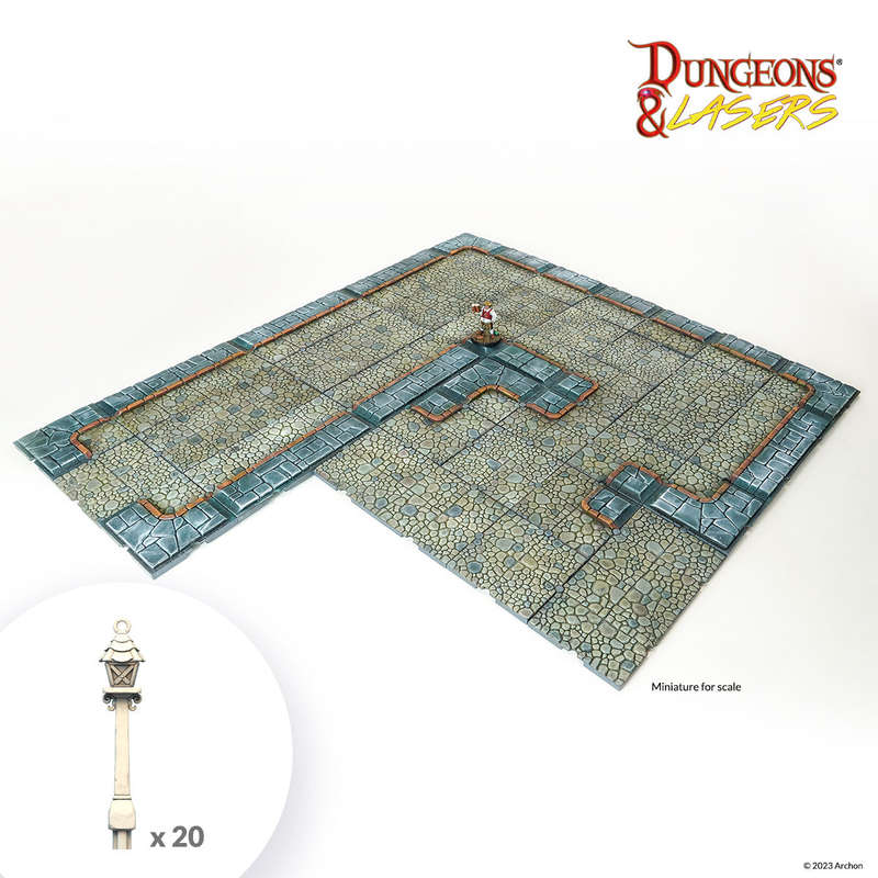 Dungeons & Lasers City Streets (Miniatures)