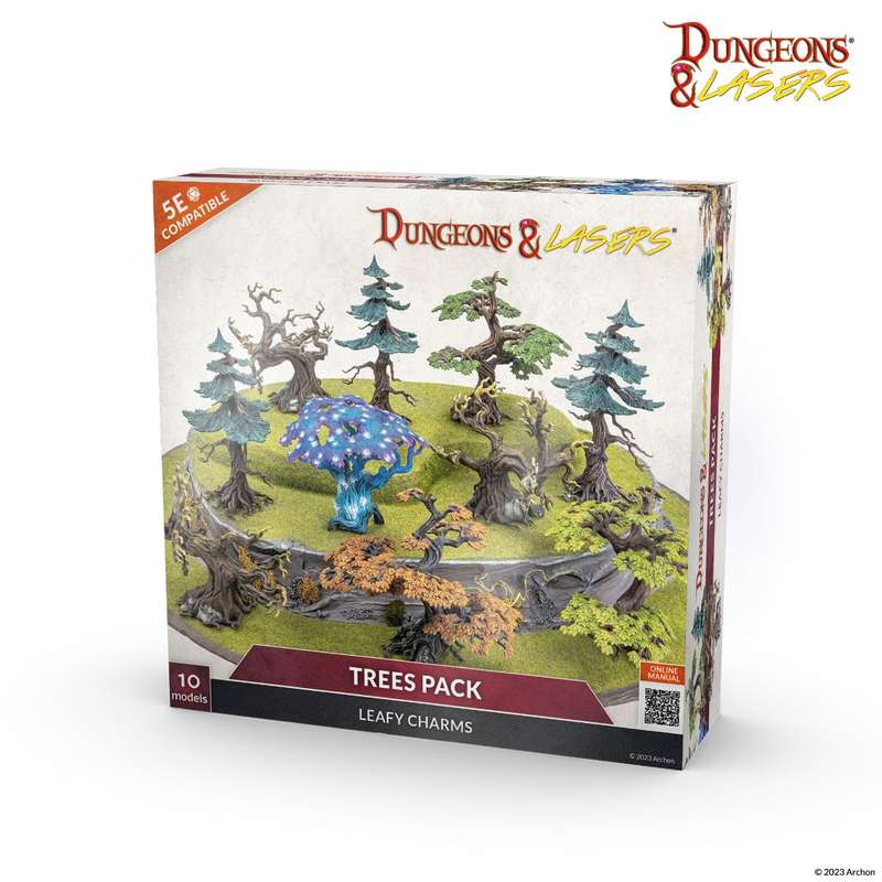 Dungeons & Lasers Trees Pack (Miniatures)
