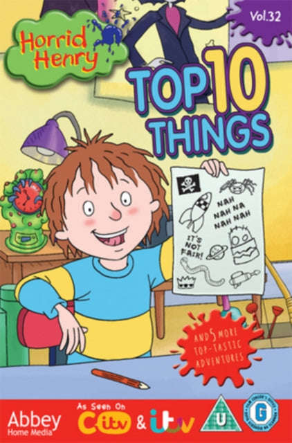 Horrid Henry - Top 10 Things (DVD)