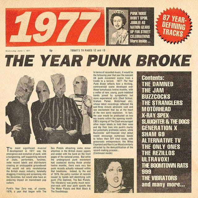 Various Artists - 1977 - The Year Punk Broke (CD)