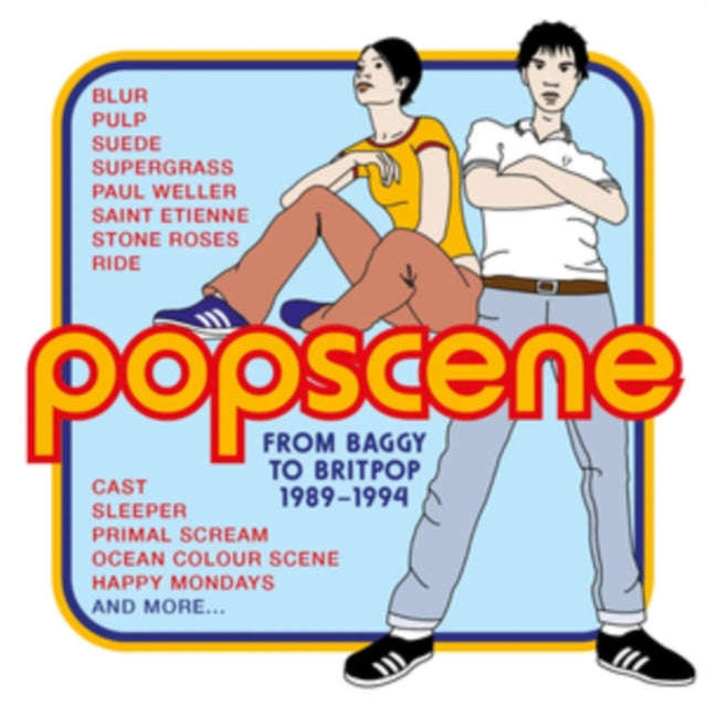Various Artists - Popscene: From Baggy To Britpop 1989-1994 (Clamshell) (CD)
