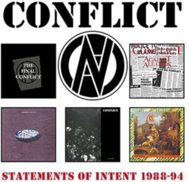 Conflict - Statements Of Intent 1988-94 (Clamshell Box) (CD)