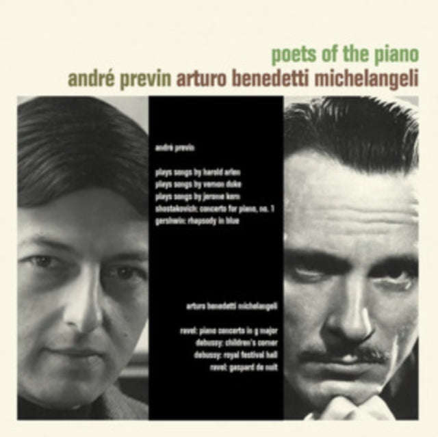 Andre Previn / Arturo Bendetti Michelangeli - Poets Of The Piano (CD)