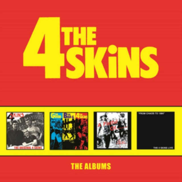 4 Skins - The Albums (Clamshell) (CD)