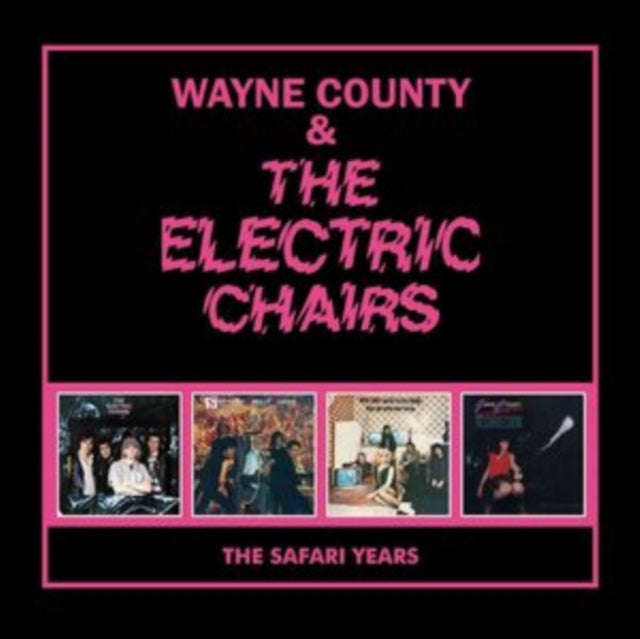 Wayne County And The Electric Chairs - The Safari Years (Capacity Wallet) (CD)