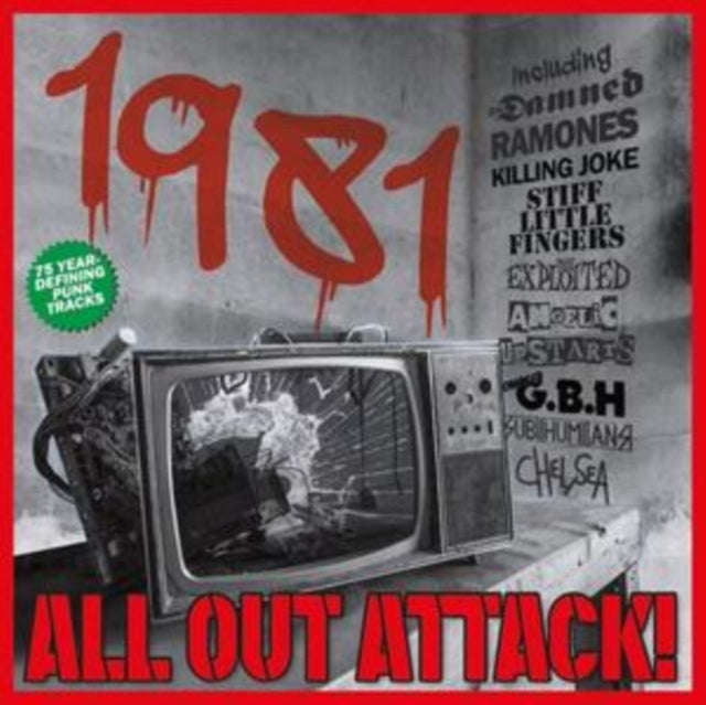 Various Artists - 1981 - All Out Attack (Clamshell) (CD)