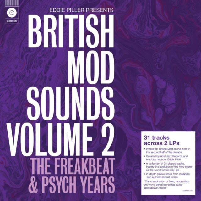 Various Artists - Eddie Piller Presents - British Mod Sounds Of The 1960s Volume 2: The Freakbeat...