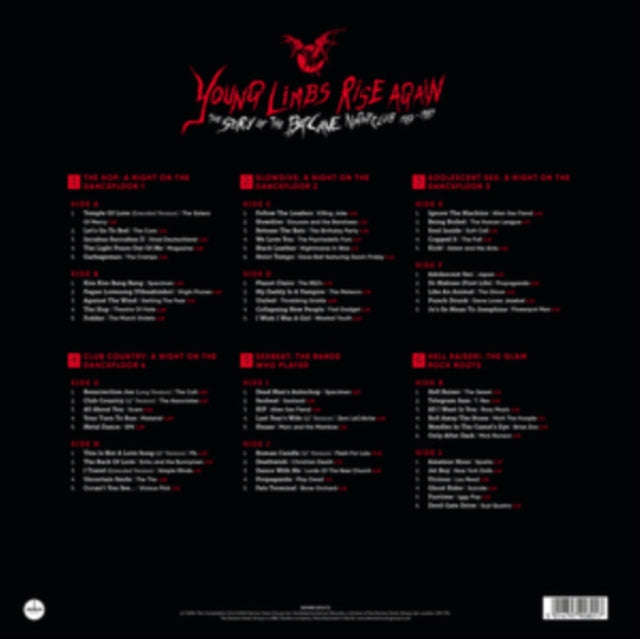 Various Artists - Young Limbs Rise Again - The Story Of The Batcave Nightclub 1982-1985 (Vinyl)