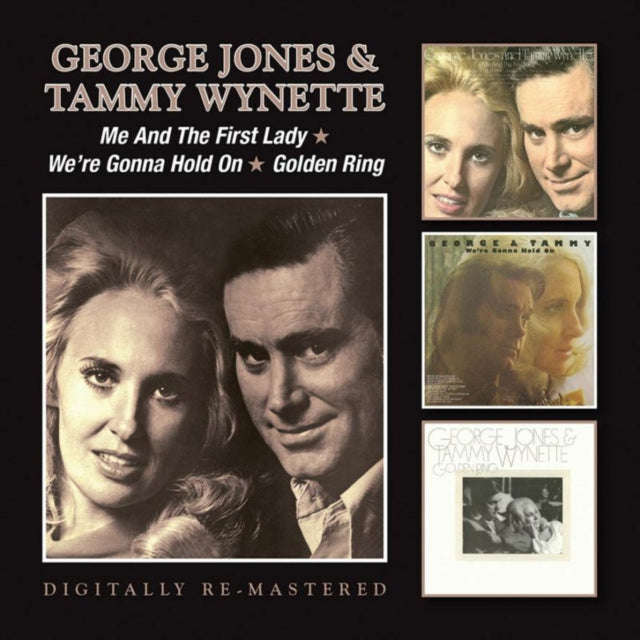 George Jones & Tammy Wynette - Me And The First Lady / Were Gonna Hold On / Golden Ring (CD)