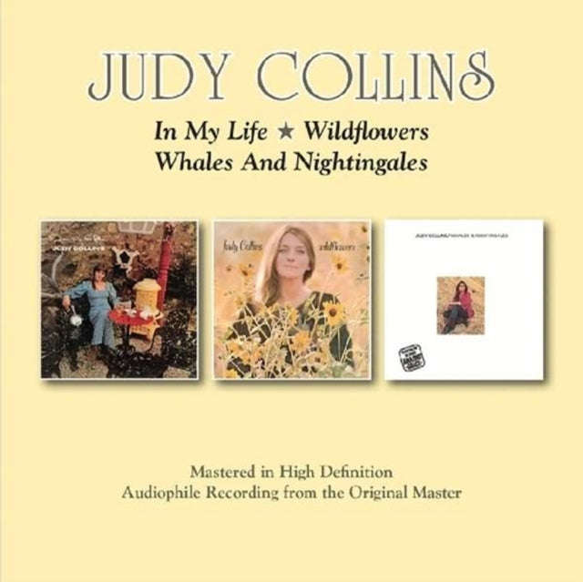 Judy Collins - In My Life / Wildflowers / Whales And Nightingales (CD)
