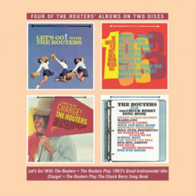 Routers - Lets Go! With The Routers / The Routers Play 1963s Great Instrumental Hits / Charge! / ...