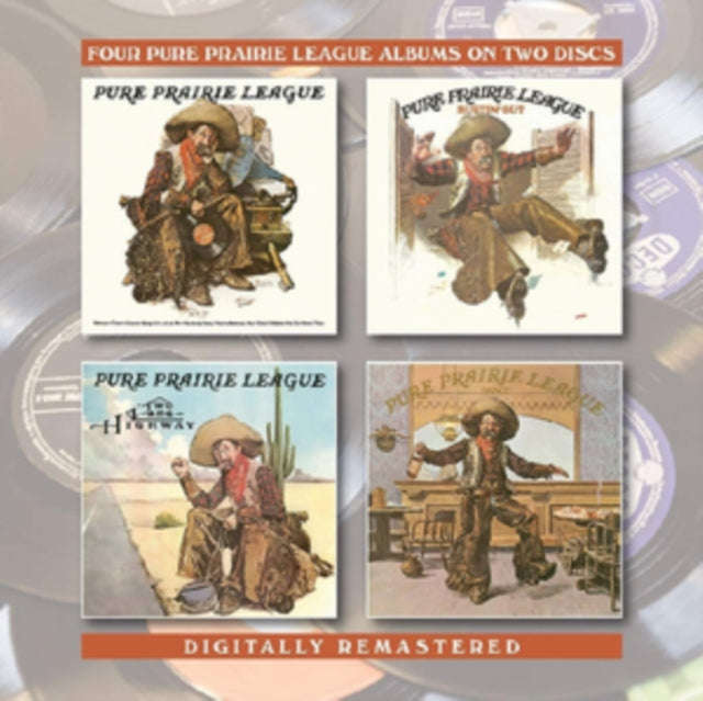 Pure Prairie League - Pure Prairie League / Bustin Out / Two Lane Highway / Dance (CD)