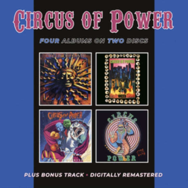 Circus Of Power - Circus Of Power / Vices / Magic & Madness / Live At The Ritz (CD)