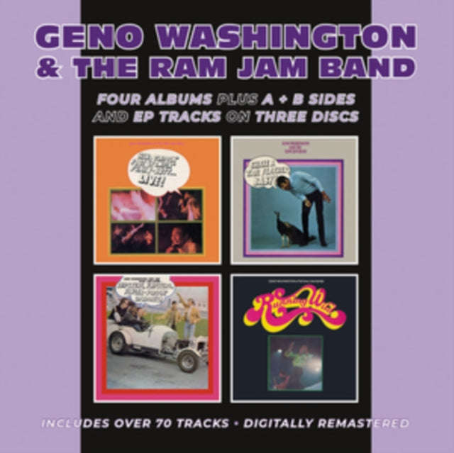 Geno Washington & The Ram Jam Band - Hand Clappin Foot Stompin Funky-Butt... Live! / Shake A Tail...