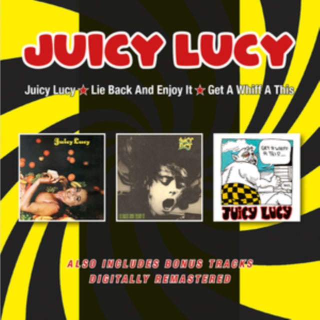 Juicy Lucy - Juicy Lucy / Lie Back And Enjoy It / Get A Whiff A This + Bonus Tracks (CD)