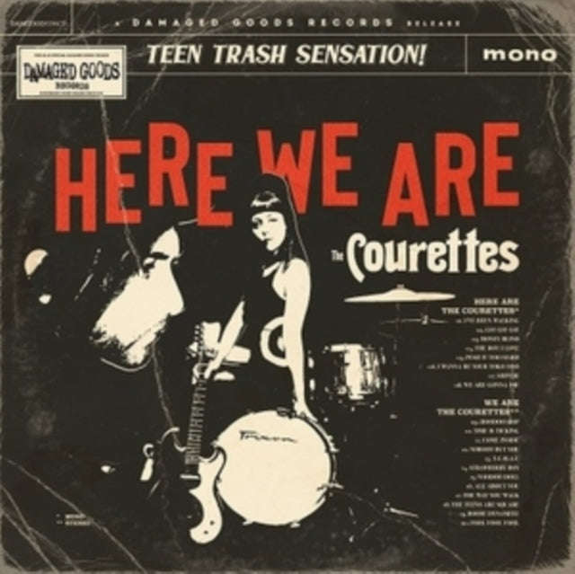 Courettes - Here We Are The Courettes (CD)