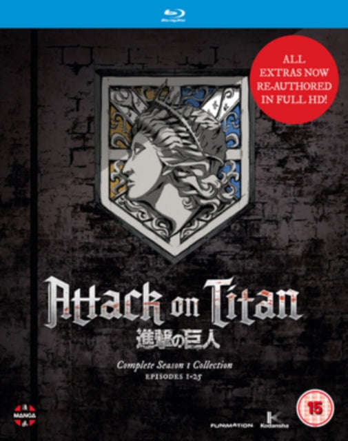 Attack On Titan - Complete Season 1 Collection (Blu-ray)