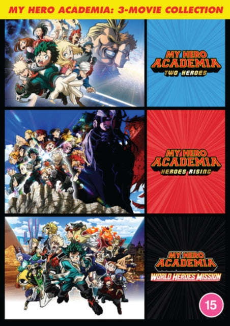 My Hero Academia: 3 Movie Collection (DVD)