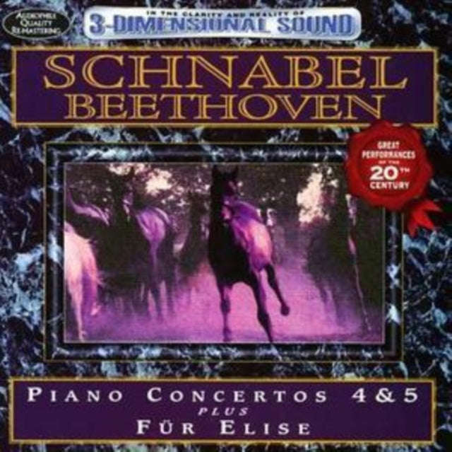 Beethoven - Piano Concerto No. 4 & 5 Fur Elise (CD)