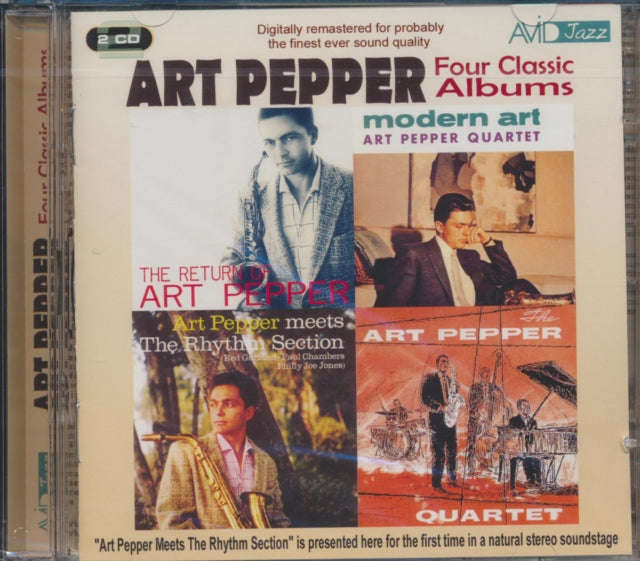 Art Pepper - Four Classic Albums (The Return Of Art Pepper / Modern Art / Art Pepper Meets The Rh...