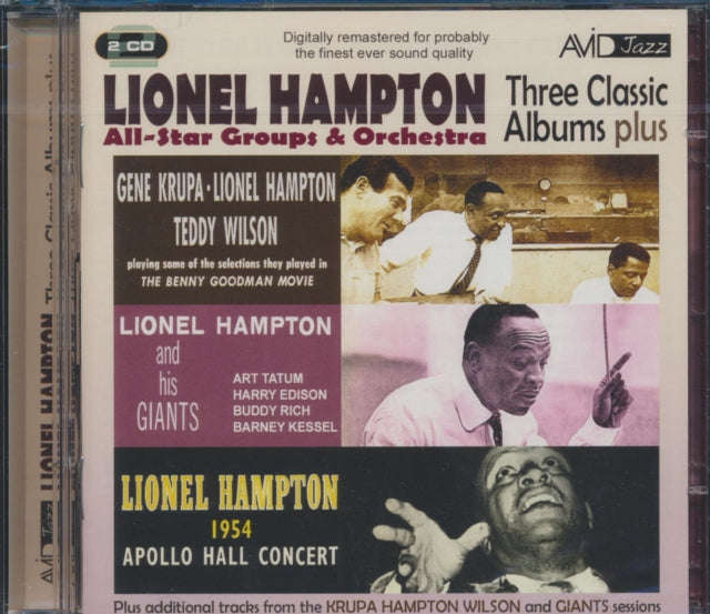 Lionel Hampton - All Star Groups & Orchestra -Three Classic Albums Plus (Gene Krupa. Lionel Hampt...
